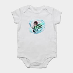 DEMON SLAYER WATER RAGE Baby Bodysuit